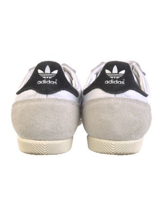 Adidas Leather Colorblock Pattern Athletic Sneakers