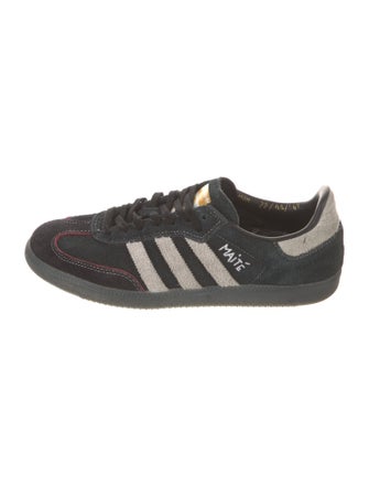Adidas Suede Leather Trim Embellishment Sneakers
