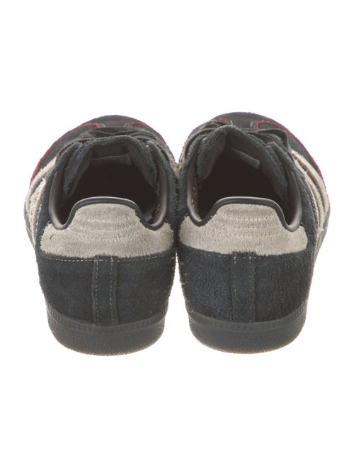 Adidas Suede Leather Trim Embellishment Sneakers