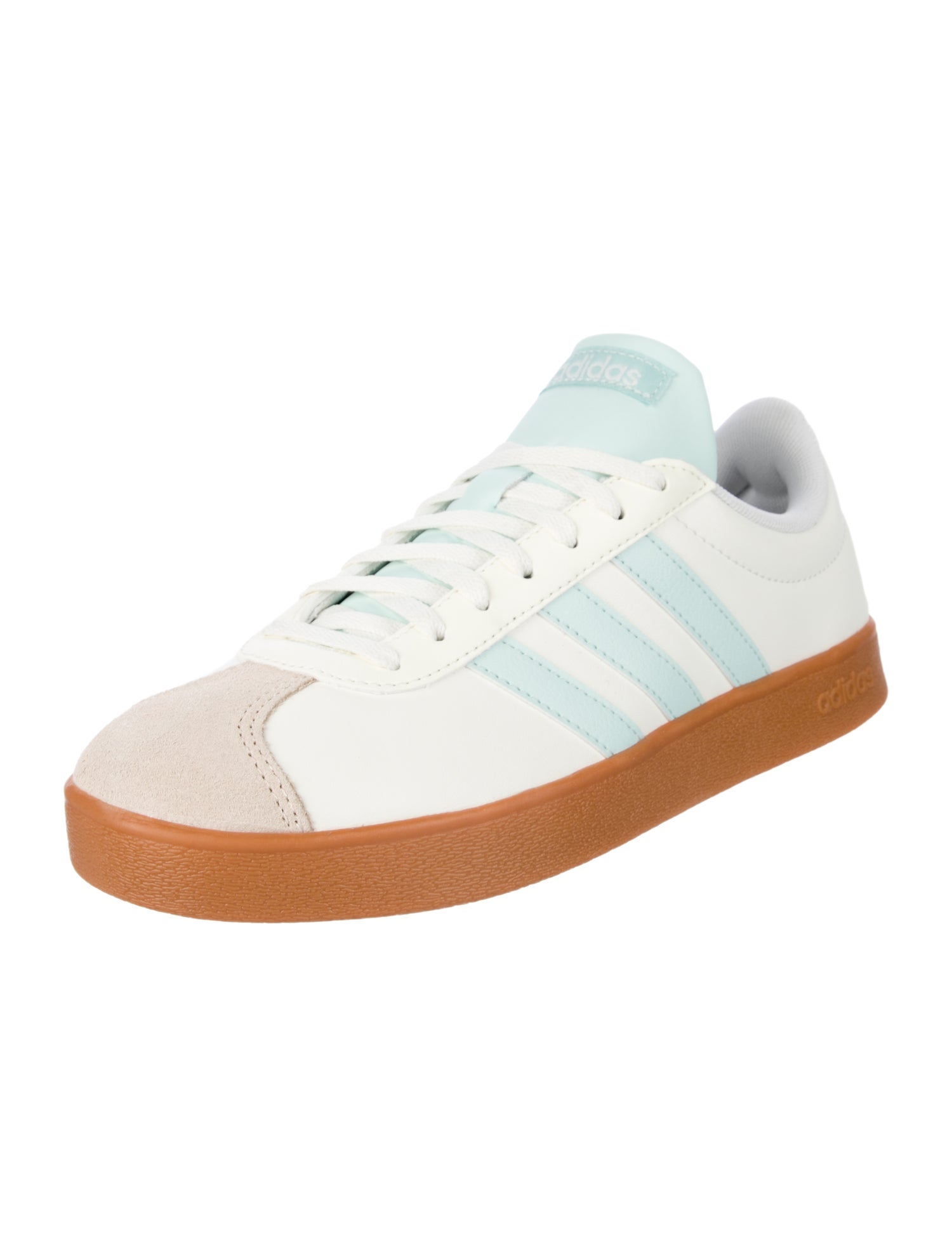 Adidas Leather Leather Trim Embellishment Sneakers