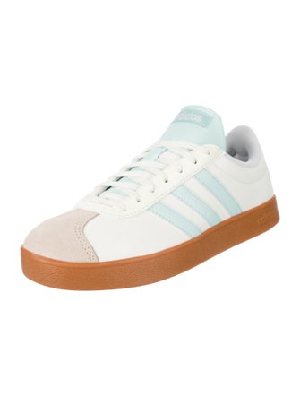 Adidas Leather Leather Trim Embellishment Sneakers