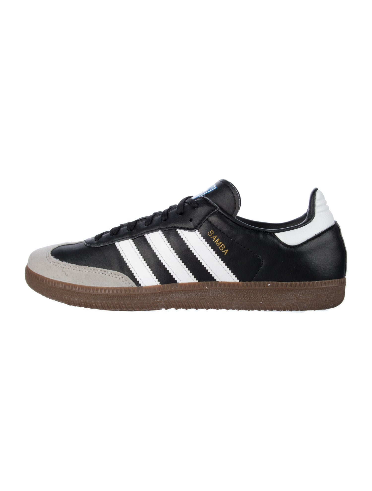 Adidas Leather Colorblock Pattern Sneakers