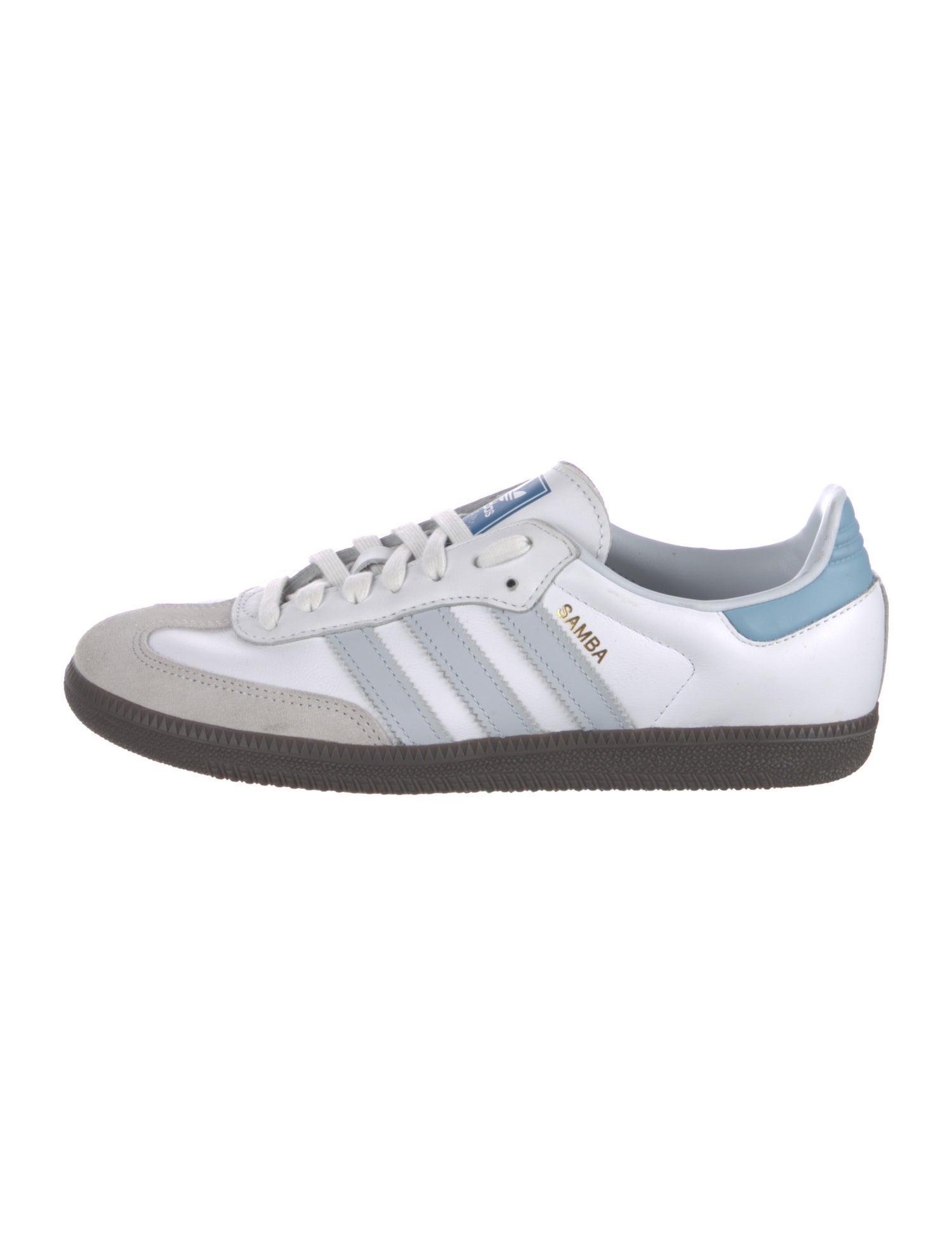 Adidas Leather Colorblock Pattern Sneakers
