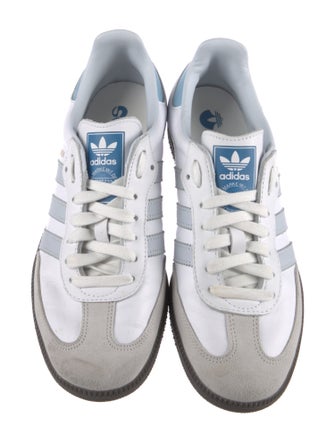 Adidas Leather Colorblock Pattern Sneakers