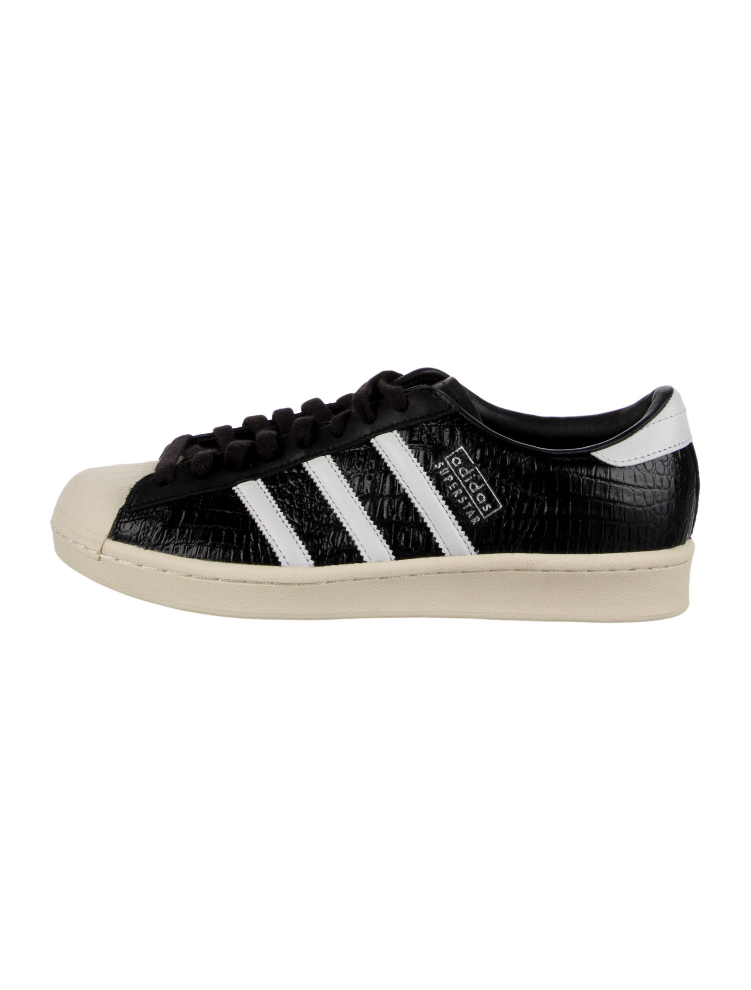Adidas Embossed Leather Sneakers
