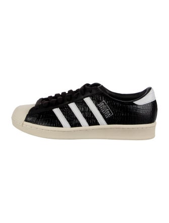 Adidas Embossed Leather Sneakers