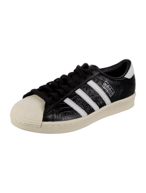 Adidas Embossed Leather Sneakers