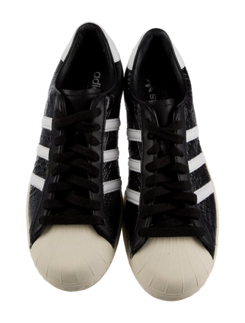 Adidas Embossed Leather Sneakers
