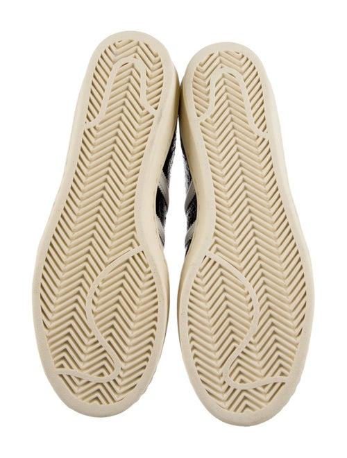 Adidas Embossed Leather Sneakers