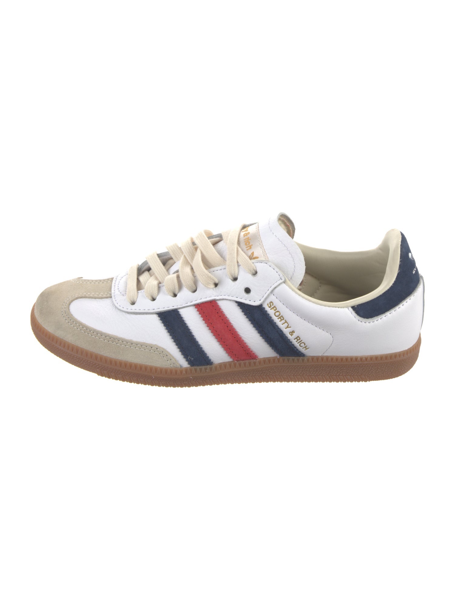 Adidas Signature Logo Leather Sneakers