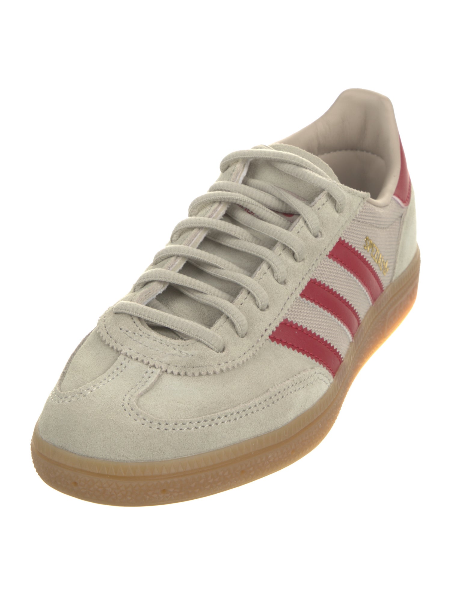 Adidas Leather Colorblock Pattern Sneakers