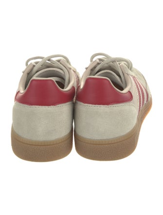 Adidas Leather Colorblock Pattern Sneakers