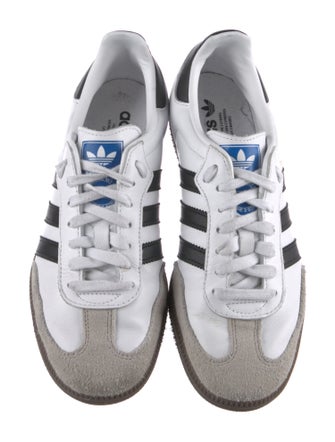 Adidas Leather Colorblock Pattern Sneakers