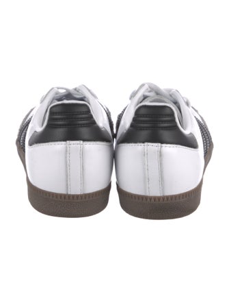 Adidas Leather Colorblock Pattern Sneakers