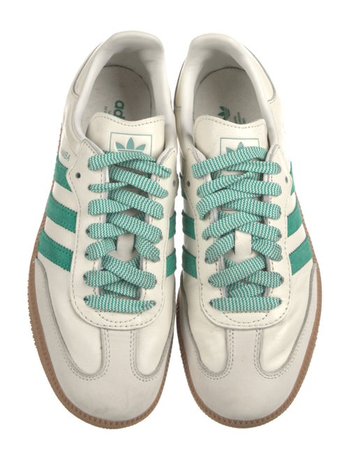 Adidas Leather Striped Sneakers