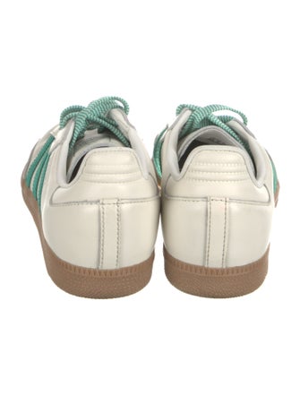 Adidas Leather Striped Sneakers