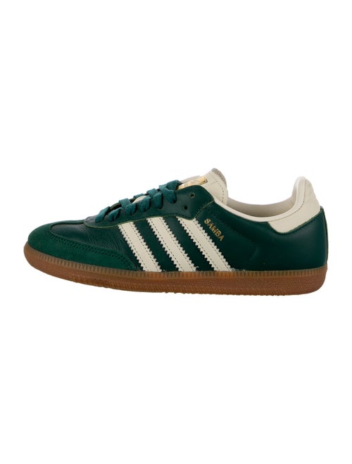 Adidas Leather Printed Sneakers