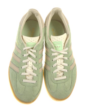 Adidas Suede Printed Athletic Sneakers