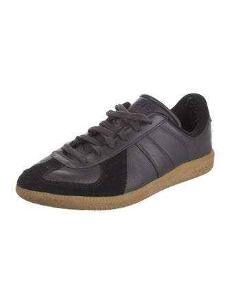 Adidas Leather Colorblock Pattern Sneakers