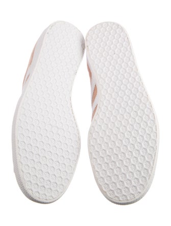 Adidas Suede Leather Trim Embellishment Sneakers