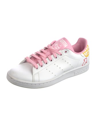 Adidas Leather Printed Sneakers