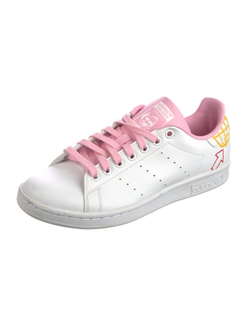 Adidas Leather Printed Sneakers