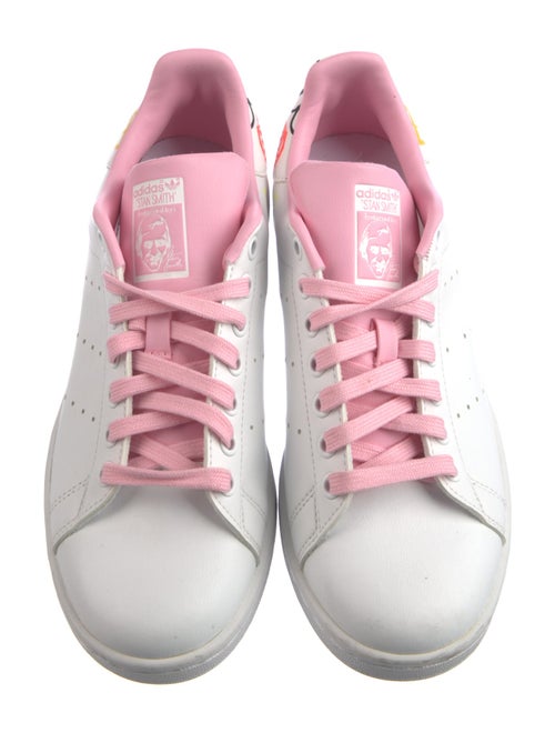 Adidas Leather Printed Sneakers