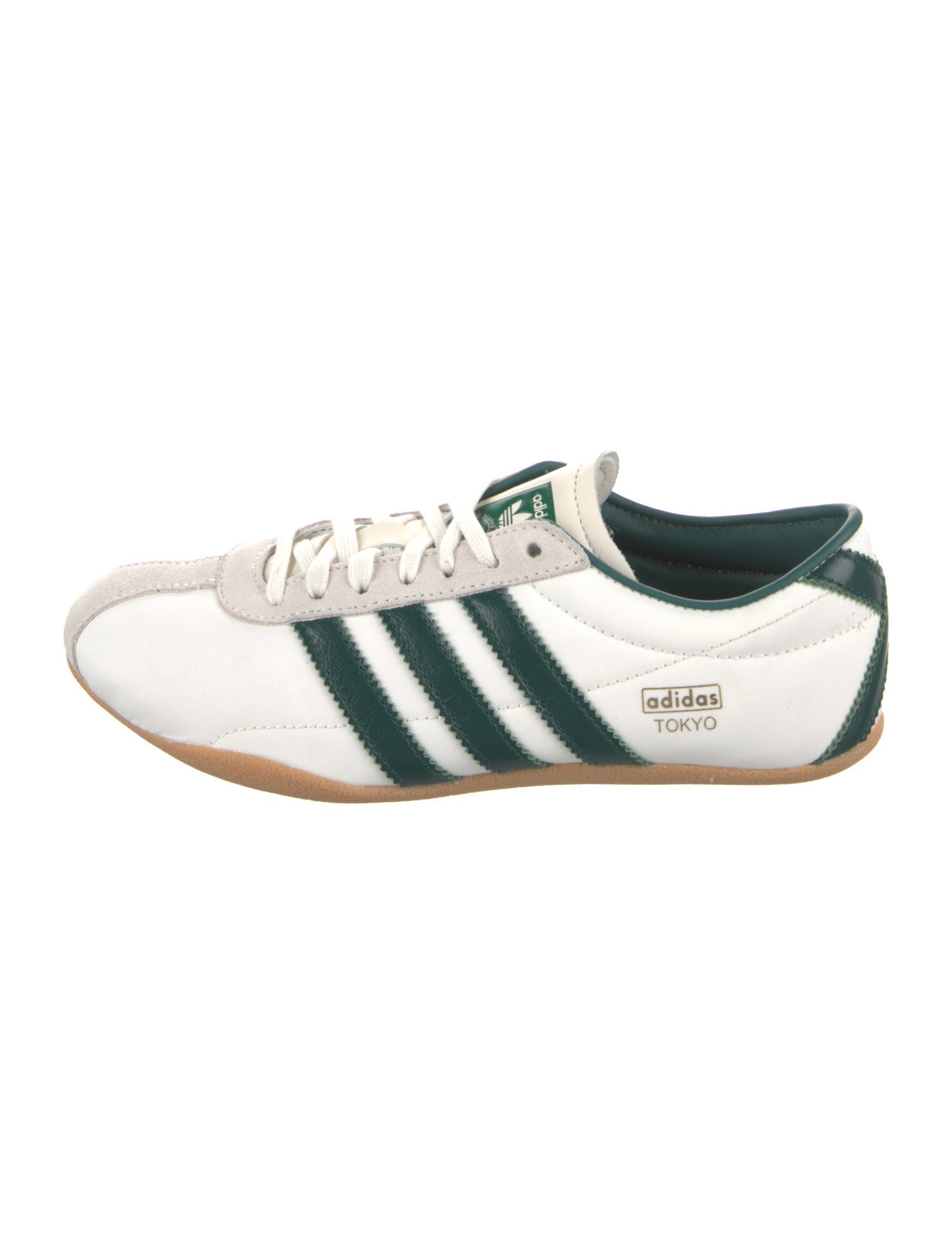 Adidas Leather Striped Sneakers