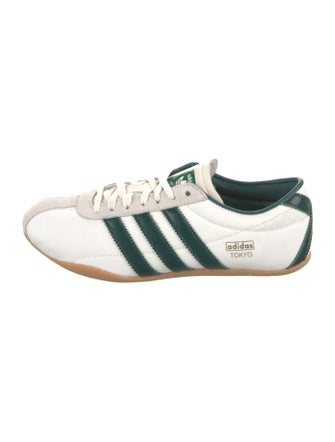 Adidas Leather Striped Sneakers