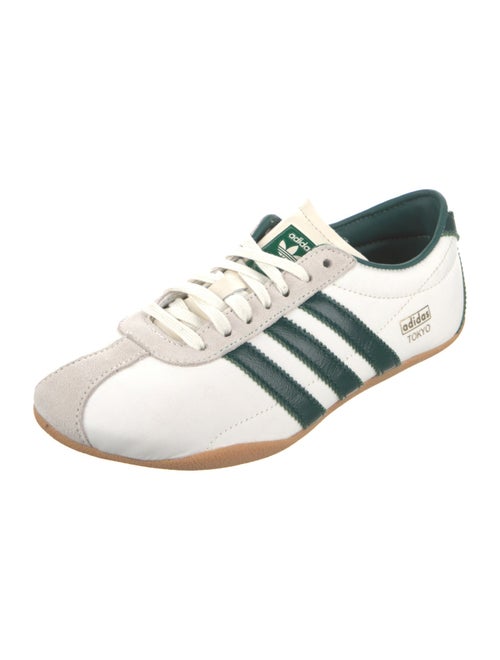 Adidas Leather Striped Sneakers
