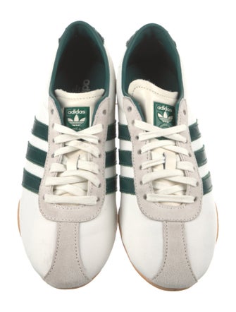 Adidas Leather Striped Sneakers
