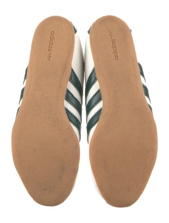 Adidas Leather Striped Sneakers