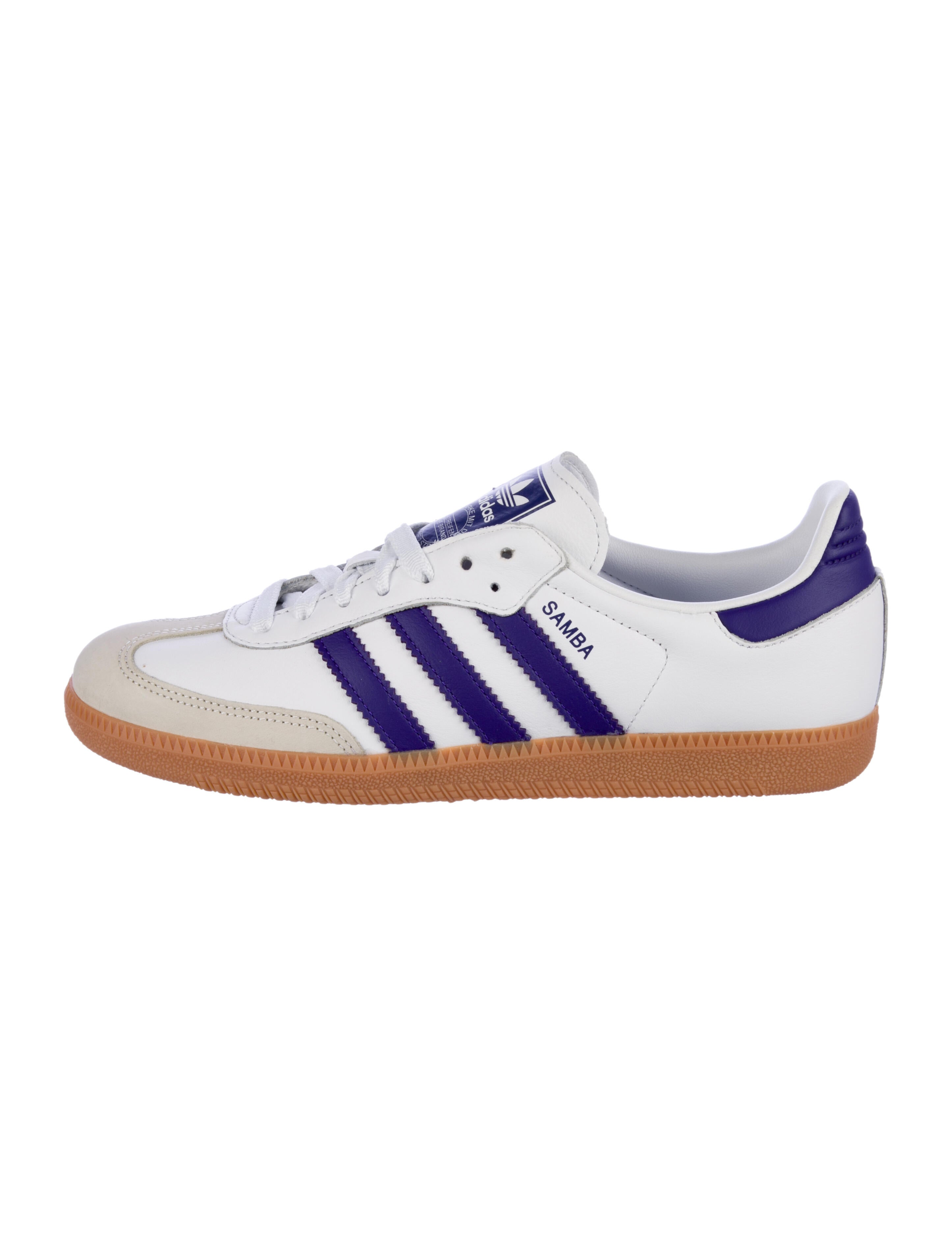 Adidas Signature Logo Leather Sneakers