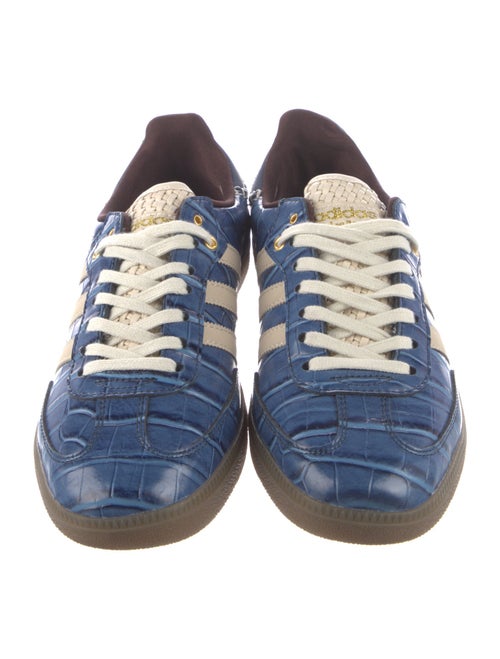 Adidas Leather Printed Sneakers