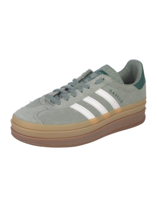 Adidas Suede Leather Trim Embellishment Sneakers