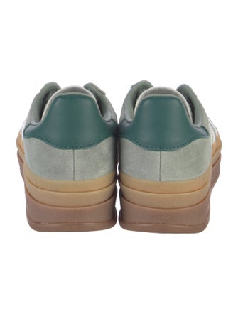 Adidas Suede Leather Trim Embellishment Sneakers