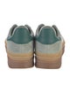 Adidas Suede Leather Trim Embellishment Sneakers