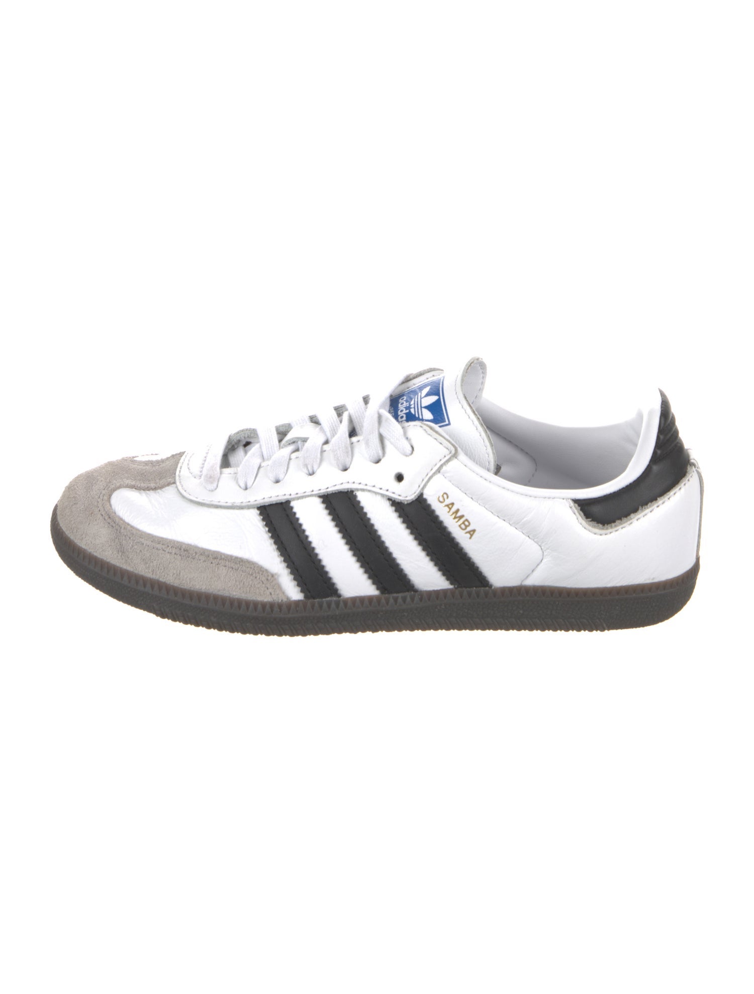 Adidas Signature Logo Leather Sneakers
