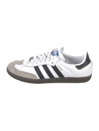 Adidas Signature Logo Leather Sneakers