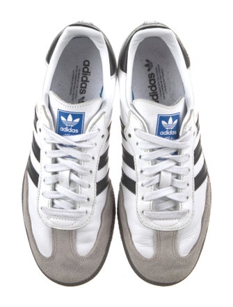 Adidas Signature Logo Leather Sneakers
