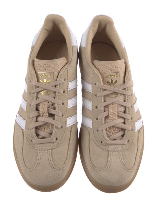 Adidas Suede Leather Trim Embellishment Sneakers