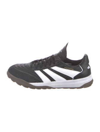 Adidas Leather Printed Athletic Sneakers