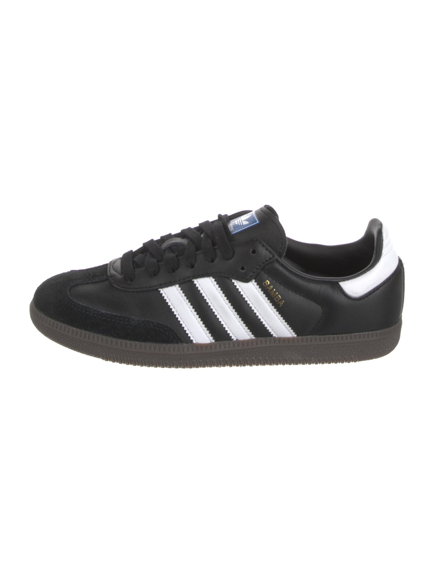 Adidas Leather Striped Sneakers