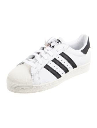 Adidas Leather Striped Sneakers