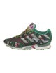 Adidas Leather Printed Athletic Sneakers