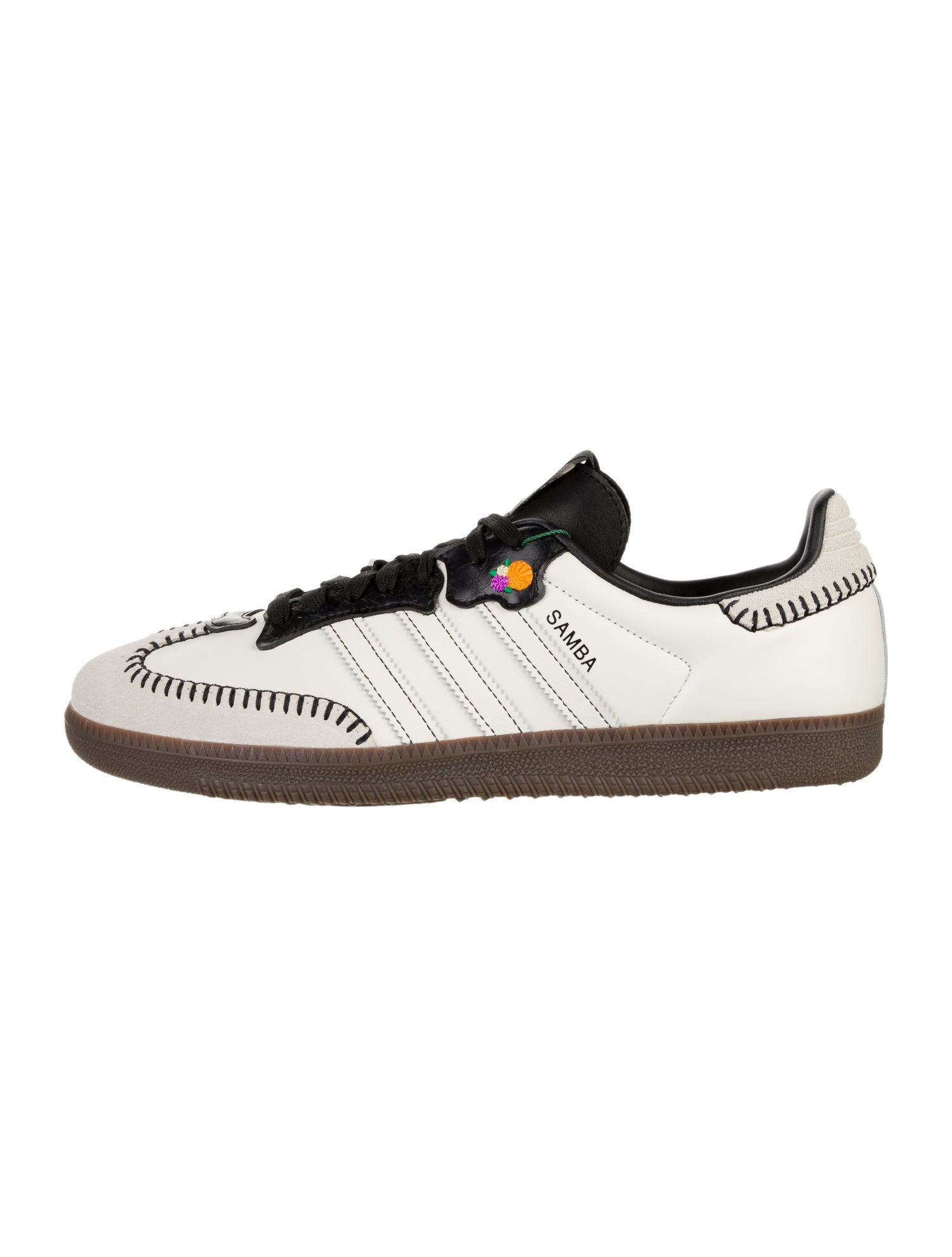 Adidas Signature Logo Leather Sneakers