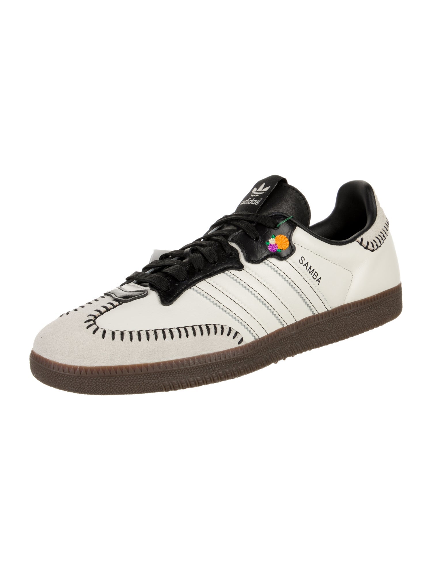 Adidas Signature Logo Leather Sneakers