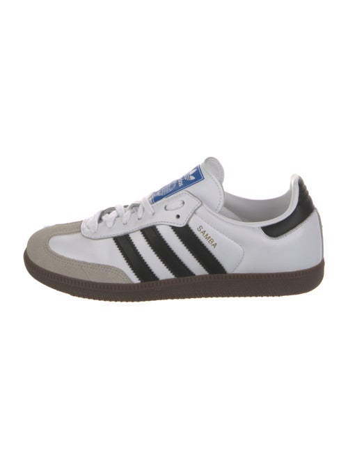 Adidas Leather Colorblock Pattern Sneakers