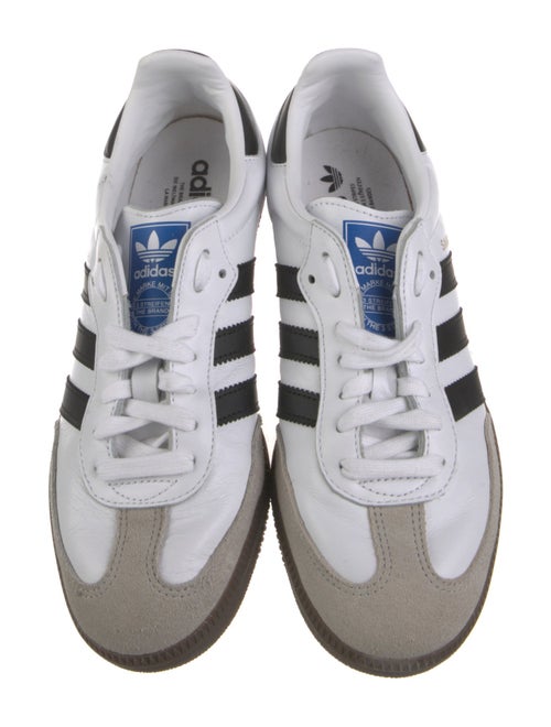 Adidas Leather Colorblock Pattern Sneakers