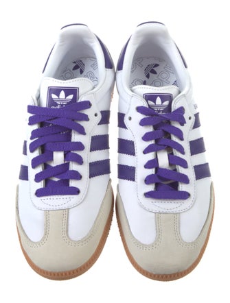 Adidas Leather Colorblock Pattern Sneakers